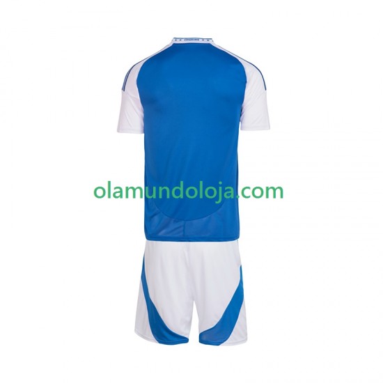 Camisola Cruzeiro Criança Equipamento Primeiro 2025-2026 Manga Curta